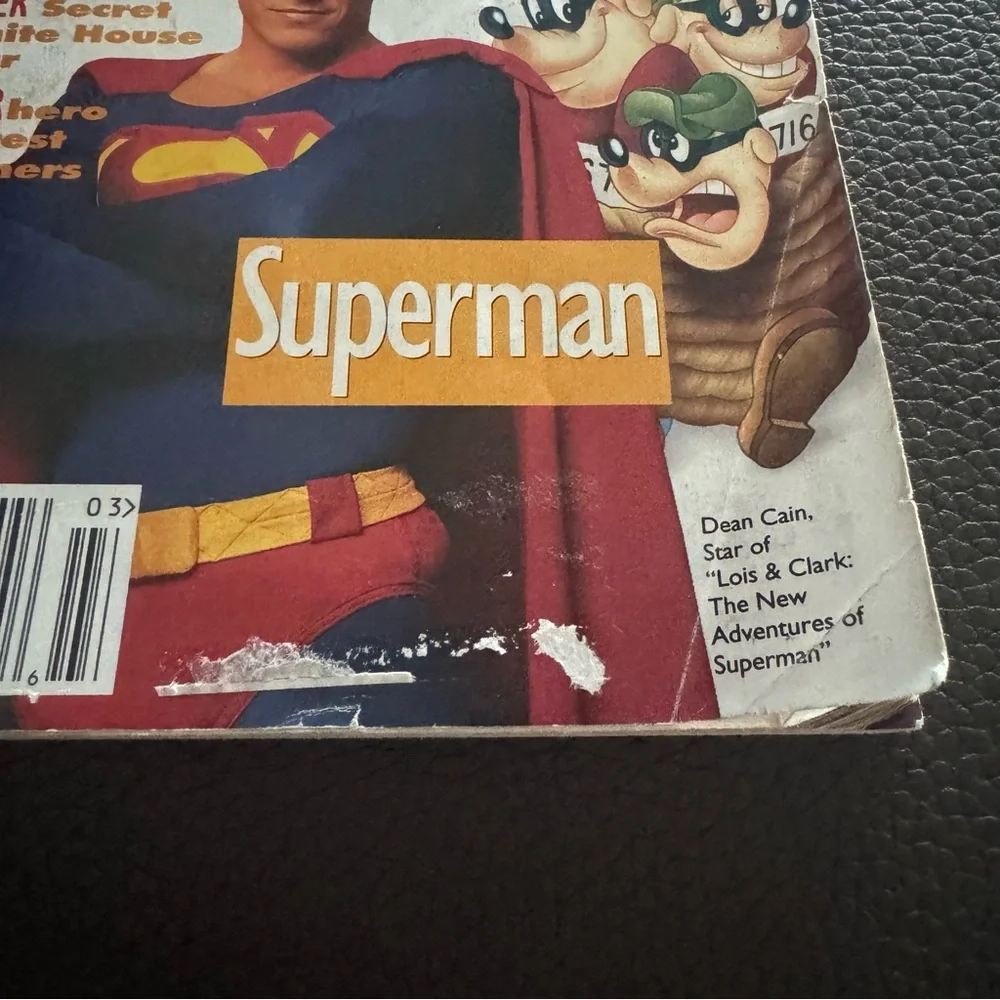 Disney Adventures Magazine March 1994 Vol 4 No 5 Superman‎ Dean Cain Vintage